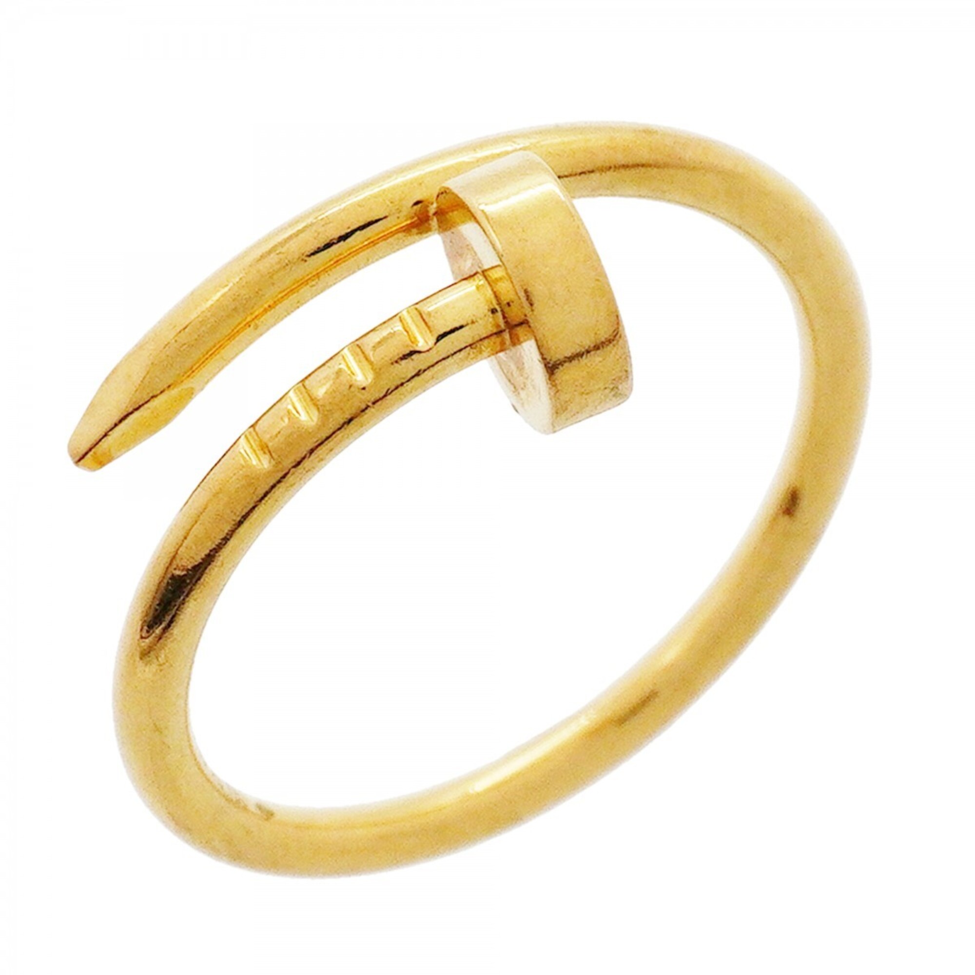 Cartier Juste un Clou Ring SM 18KYG Yellow Gold #53 Ladies