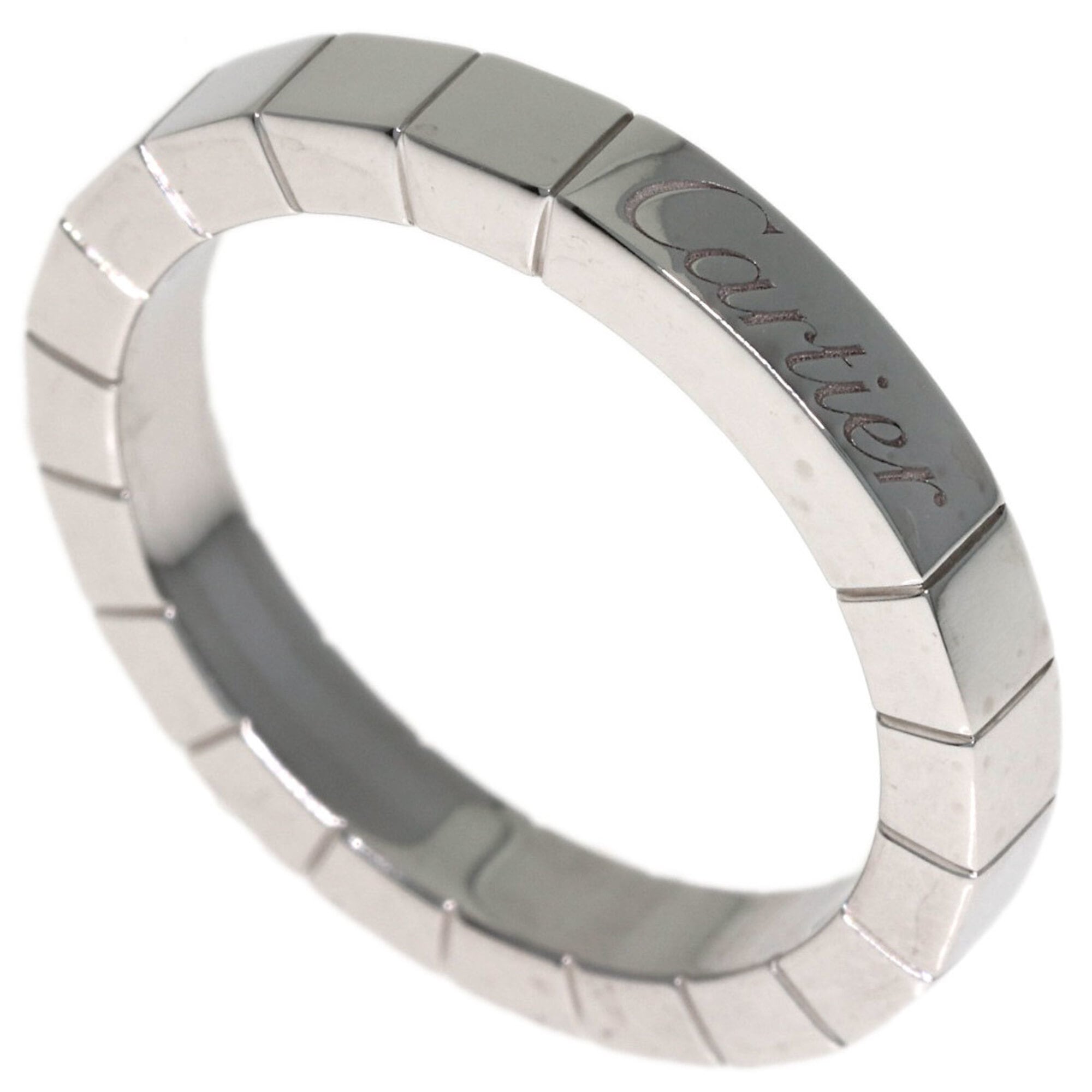 Cartier Lanieres #51 Ring, 18K White Gold, Women\'s.