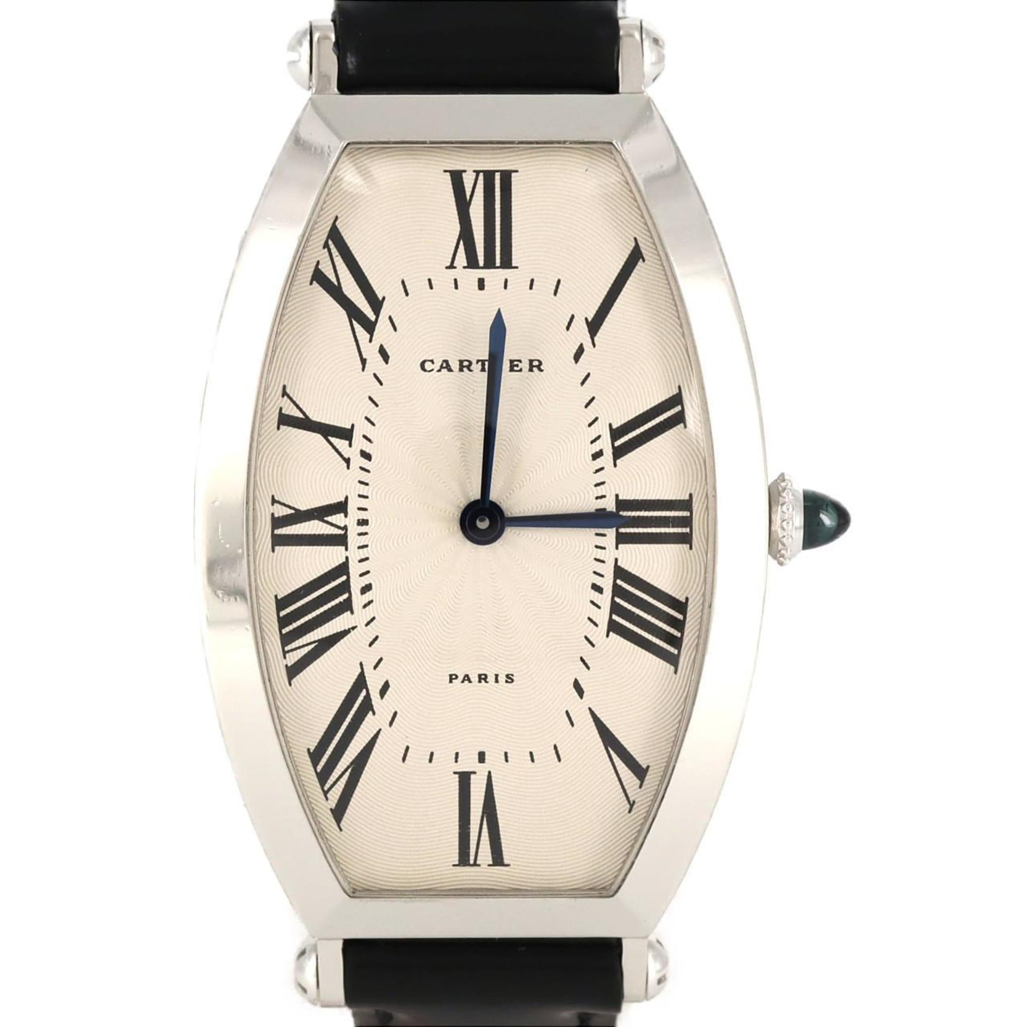 Cartier Tonneau LM PT W1509551 Watch Manual Winding