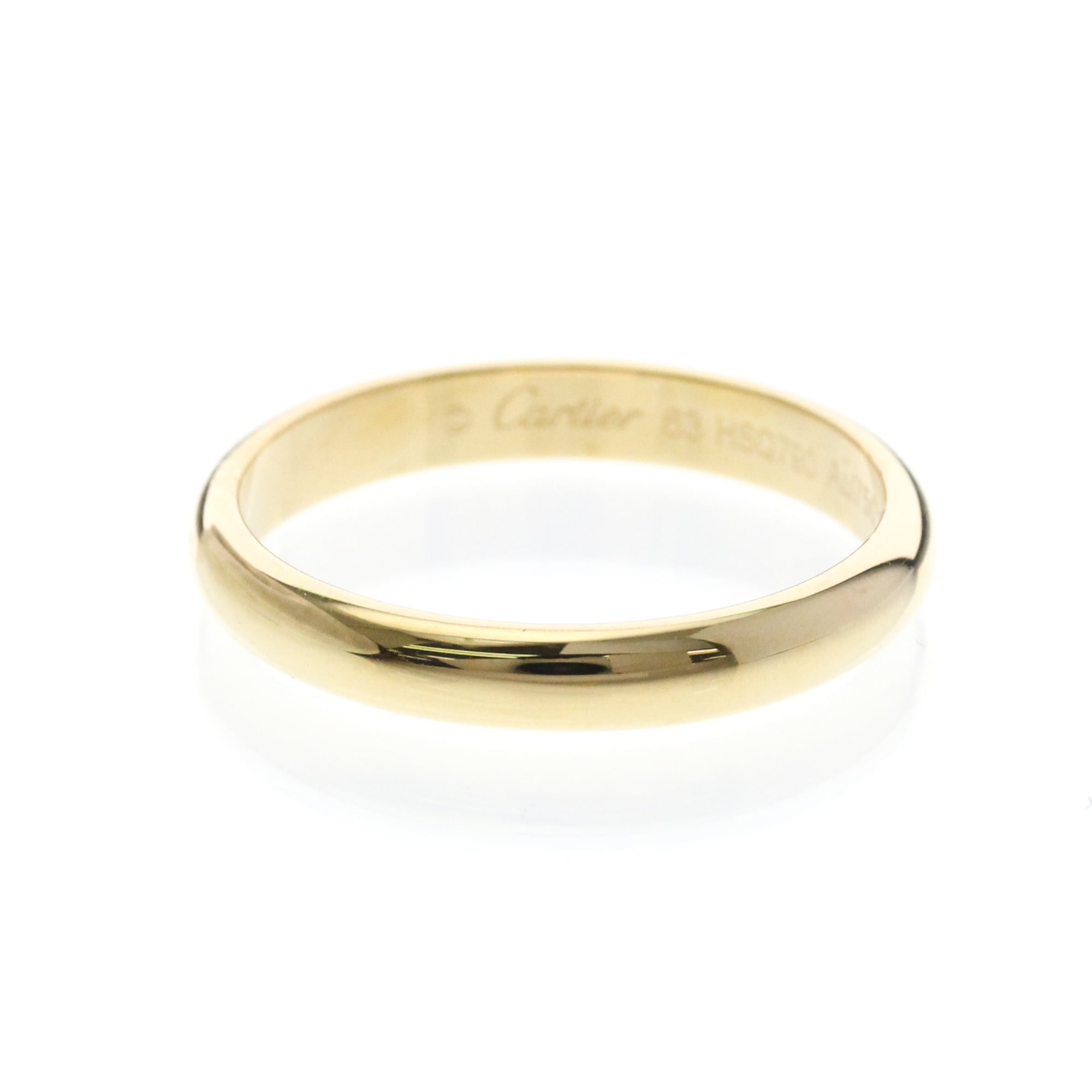 Cartier 1895 Wedding Ring Yellow Gold (18K) Fashion Diamond Band Ring Gold