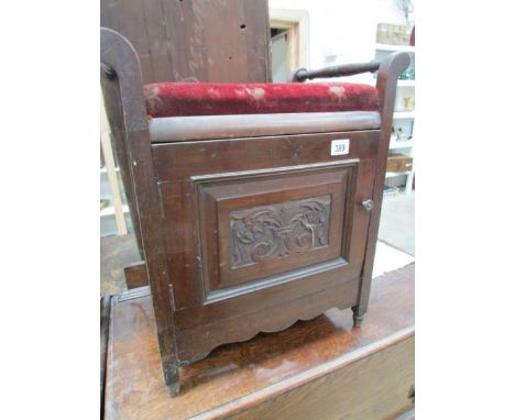 A piano stool