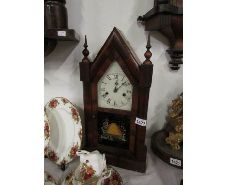 A mantel clock