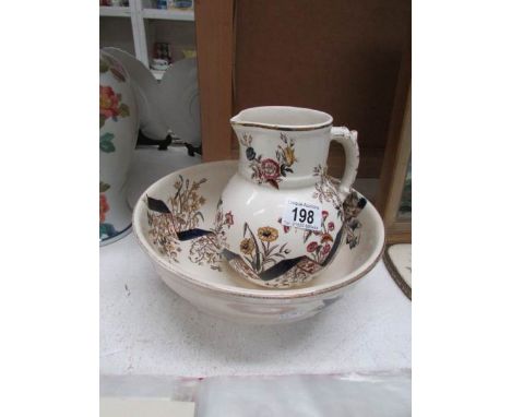 A Hanover jug and basin set