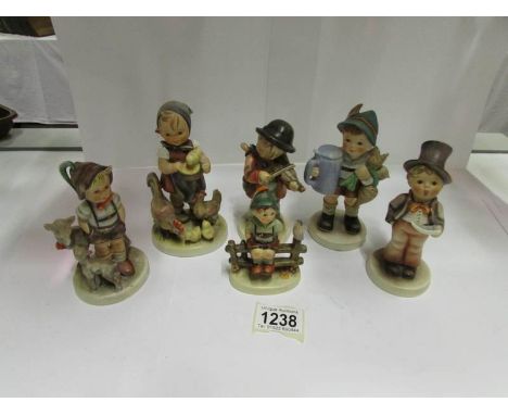 6 Hummel figures (3 a/f)