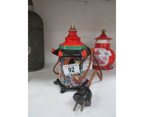 A pagoda 'perfume' lamp