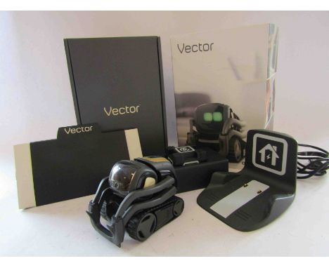 A boxed ANKI Vector AI home robot