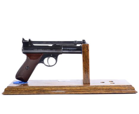 PURCHASER MUST BE 18 YEARS OF AGE OR OVER A Webley, ''The Webley Senior'', .22 calibre air pistol, numbered S8961 above the t