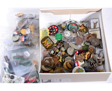 A Collection of Approx. 45 Mainly Royal Commemorative Medallions, Lapel Buttons and Similar, Queen Victoria and later, but in