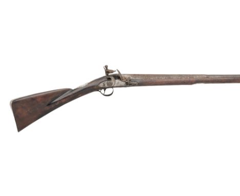 A 13 BORE SILVER-MOUNTED FLINTLOCK SPORTING GUN BY WARD, BIRMINGHAM SILVER HALLMARKS FOR 1776, MAKER'S MARK OF CHARLES FREETH