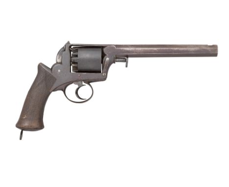 A 38 BORE DEANE-ADAMS 1851 MODEL FIVE-SHOT SELF-COCKING PERCUSSION 'DRAGOON' REVOLVER BY DEANE ADAMS & DEANE, 30 KING WILLIAM
