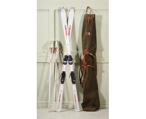 MULBERRY SKI CARRIER BAG IN MOSSGRAIN with Mulberry check lining, a one off item made especially for Roger measuring approxim