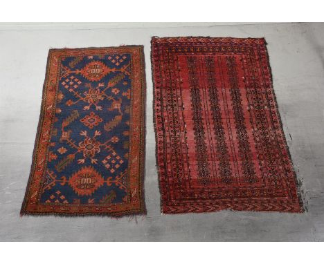 A MULBERRY AT HOME TURKISH RUG IN USHAK STYLE approximately 179 x 98cm   The Mulberry rug can be seen on the front cover for 