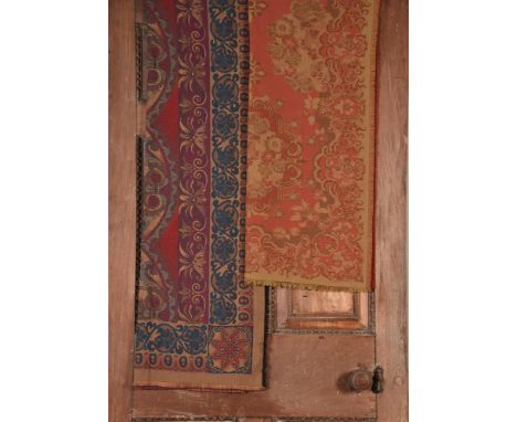 TWO MULBERRY PAISLEY SHAWLS With labels first approximately 187 x 144cm, second 150 x142cm  Condition Report:  Both in good o
