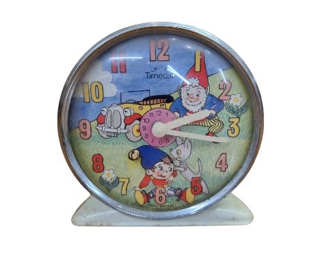 Noddy: Vintage Smiths Timecal Animated Noddy Alarm Clock, Winds & Runs, Alarm Sets & Sounds 