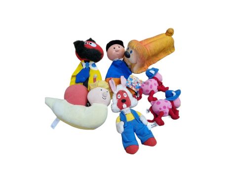 Magic Roundabout: Collection of Vintage Soft Toys of Characters from the Iconic TV Program Including Zebedee & Florence Hand 