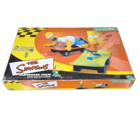 Simpsons Scalextric Skateboard Chase Set 