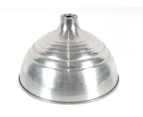 An aluminium designer pendant light shade