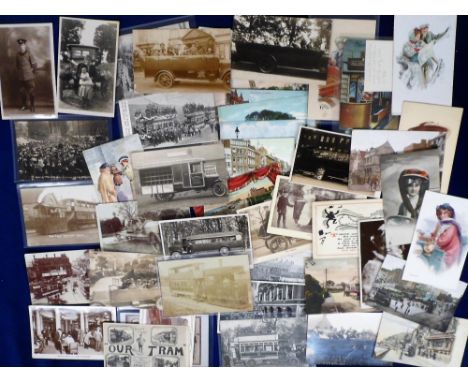 Postcards, an aviation selection of 27 cards, inc. RPs of Grahame White, H.M Brock, B.C Hucks (Daily Mail 1912), London Aerod