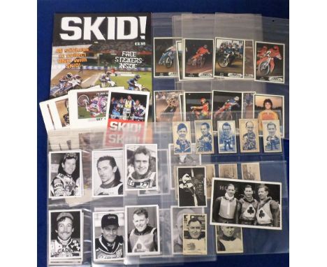 Speedway, a small collection of speedway related cigarette &amp; trade cards, Skid! 2007 Speedway Grand Prix Sticker book unu