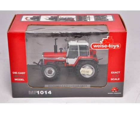 Weise Toys 1/32 diecast farm model issue comprising Massey Ferguson 1014 Tractor. Excellent, and secure in box.