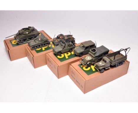 Solido Vehicle group to include Tiger Tank plus others as shown. All look to be without obvious signs of fault in Solido pres