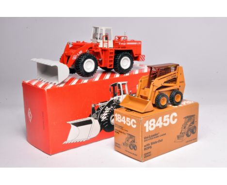 Duo of construction model issues from Conrad and GAMA including O&amp;K Wheel Loader. Both look to be without fault, in origi