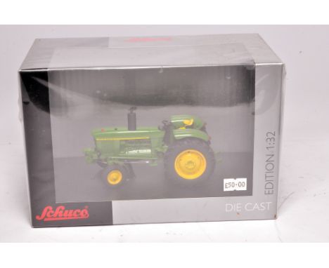 Schuco 1/32 diecast farm model issue comprising John Deere 3120 Tractor. Excellent, and secure in box.