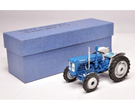 Denis Goodburn 1/32 hand-built farm model issue comprising a Roadless Ploughmaster 6/4 Tractor. Displays with no obvious sign