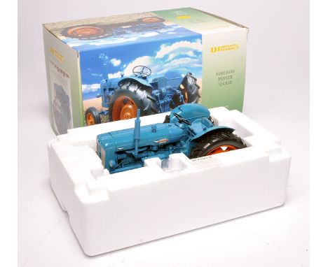 Universal Hobbies 1/16 farm model issues comprising Fordson Power Major Tractor. Looks to be  without obvious signs of fault 