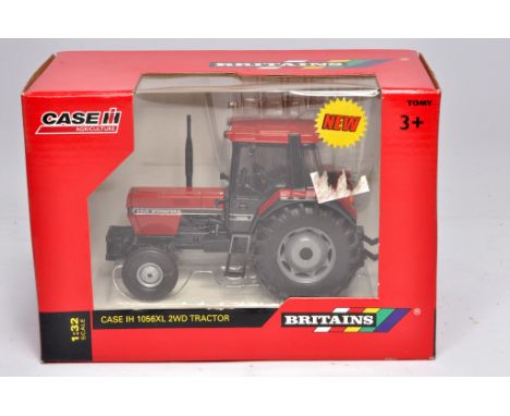 Britains 1/32 diecast farm model issue comprising Case IH 1056XL Tractor. 2WD Edition. Excellent, and secure in box.