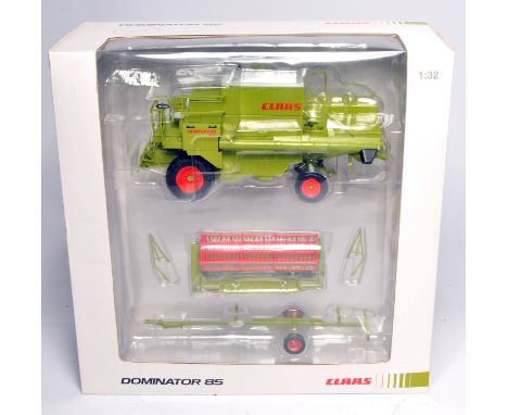 USK Scale Models 1/32 diecast farm model issue comprising Claas Dominator 85 Combine without Cab. Limited Edition. Excellent,