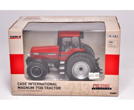 Ertl 1/32 diecast farm model issue comprising Case IH Magnum 7130 Tractor. Prestige Collection. Excellent, and secure in box.