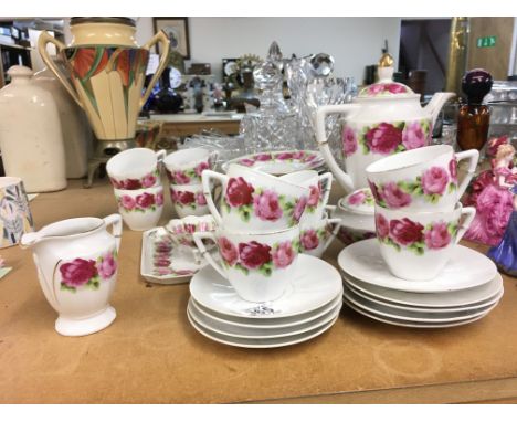 A Beyer & Bock tea service, this lot cannot be posted