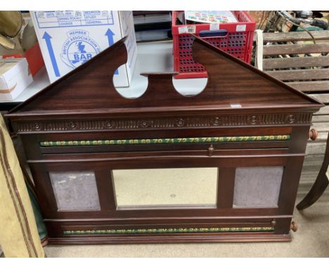 A large vintage snooker scoreboard 130cm. NO RESERVE