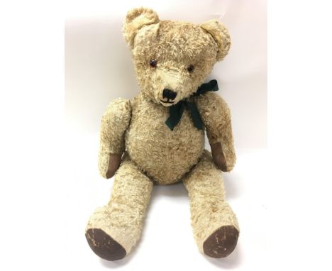 A vintage Herman style mohair bear. 60cm long. Postage category C