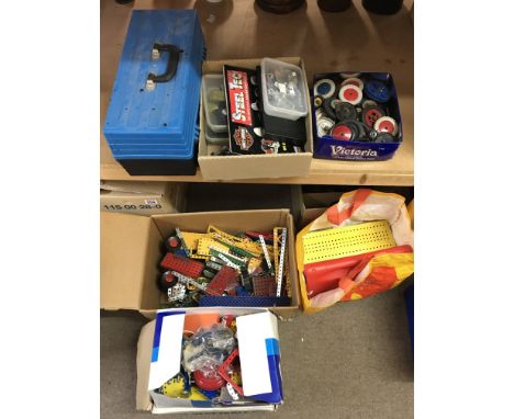 A large collection of vintage Meccano. This lot cannot be posted. NO RESERVE