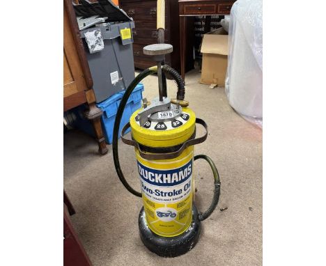 Duckhams Oil Classic Motorcycle Scooter 2 Stroke Dispenser