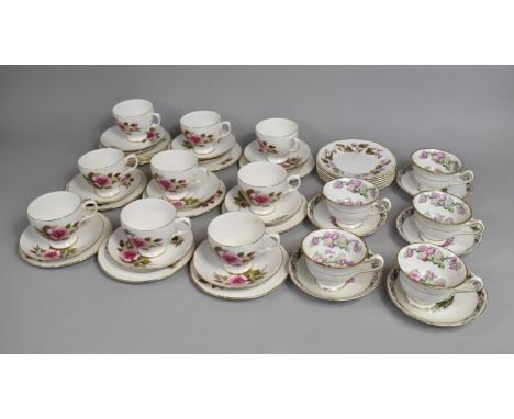 A Collection of Various Floral Pattern Teawares to Comprise Five Royal Albert May Blossom Cups, Five Royal Albert Cotswold Sa