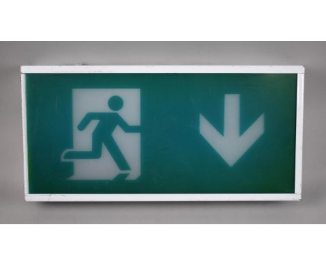An Emergency Escape Light, 39x19cms