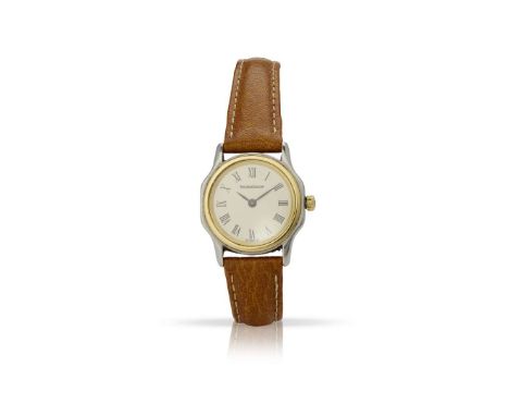  Jaeger LeCoultre. A Ladies stainless steel two-tone quartz wristwatch Ref.140.091.5, No.1583619, made in the 1990s Quartz mo
