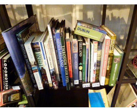 IRELAND BOOKS. Shelf of Ireland books 