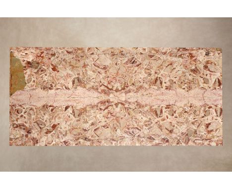 A fine rectangular jasper veneered commode or table top, probably early 19th century,  quarter veneered   133cm wide, 68cm de