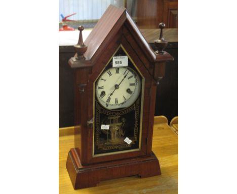 Jerome and Co., New Haven, USA, two train architectural mantel clock.