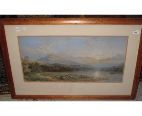 After C. Pearson, Lake District scenes, a pair of framed lithograph prints.  