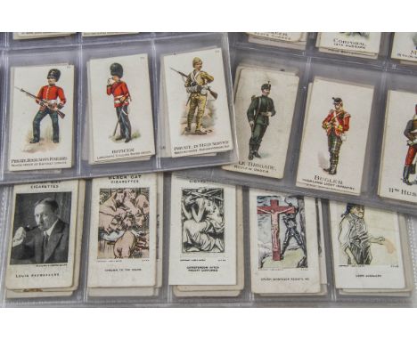 Cigarette Cards, Military, a selection of cards to include Smiths War Incidents (9) and Battlefields of Great Britain (2), Ca