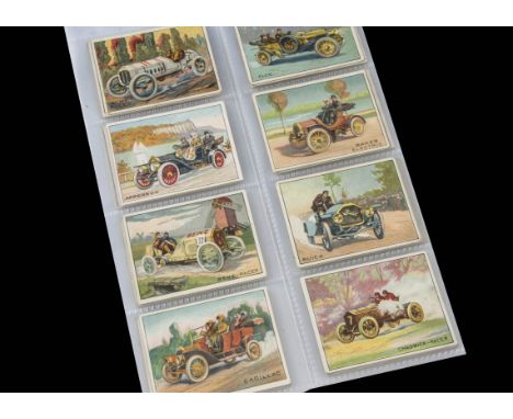 Foreign Cigarette Cards, Motoring, American Tobacco, Turkey Red Turkish Cigarettes Automobile Series (gen gd, some printing a