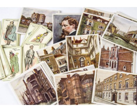 Cigarette Cards, Art & Literature, a selection of sets to include, Players Fables of Aesop (L), Hills Historic Places from Di