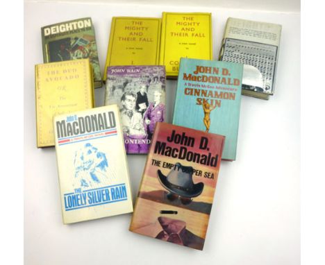 Fiction First Editions : Deighton L. : Billion Dollar Brain, 1966, An Expensive Place to Die, (with Dossier ), 1967; Compton 