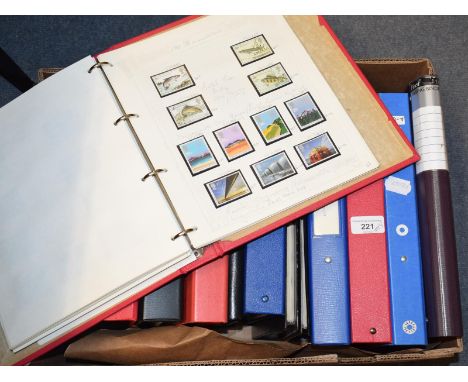 Assorted stamps, mostly QEII, including commemoratives, assorted first day covers and related items, in numerous albums and l