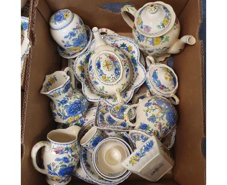 An extensive Mason's Regency pattern part dinner and tea service (3 boxes)Report by RBSome crazing and chips 